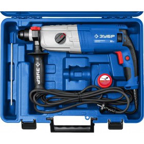 Перфоратор Зубр Профессионал 1100 Вт SDS Plus ЗП-32-1100 К