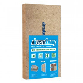 Плита МДВП Knauf Insulation АкустиКНАУФ 1250х600х12 мм 8 плит, упак