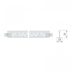 Профиль несущий к подвесному потолку Armstrong Retail ZN Т-24 3600 мм, шт