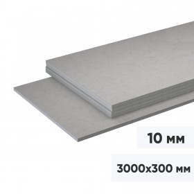 Полоса шиферная для грядки непрессованная 3000х300х10 мм, шт