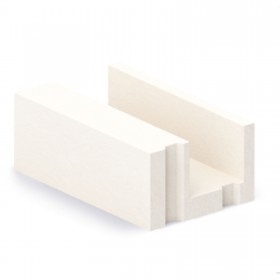 Газобетонный блок Поревит для перемычек D500 625х400х250 мм (12 шт/под; 0,75м3/под), поддон