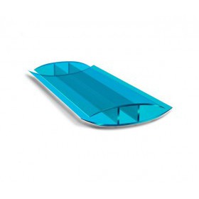 Профиль соединительный Саф-Пласт неразъемный 4-6 мм бирюза 6 м, шт