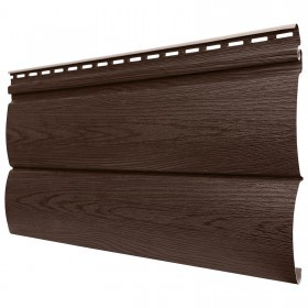 Сайдинг ТехноНиколь Фактур Блок-Хаус Орех 0,229х3 м, 10 шт/упак