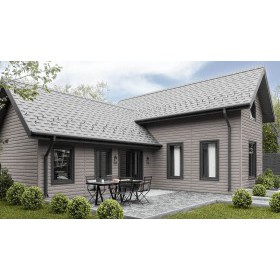 Сайдинг ТехноНиколь Фактур Корабельный брус Береза 0,229х3 м, 10 шт/упак