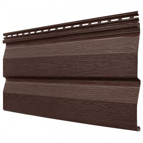 Сайдинг ТехноНиколь Фактур Корабельный брус Орех 0,229х3 м, 10 шт/упак