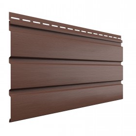 Софит ТехноНиколь Оптима без перфорации Каштан 3 м, 10 шт/упак