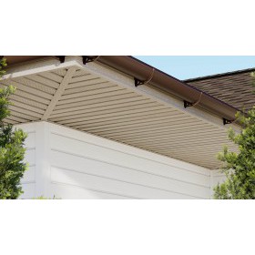 Софит ТехноНиколь Фактур частично перфорированный Кедр 3 м, 10 шт/упак