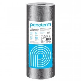 Отражающая изоляция Пенотерм НПП ЛФ для бань и саун 2 мм 1,2х25 м, 30 м2/рул
