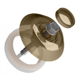 Термошайба для поликарбоната Юнионтрейд большая бронза 38 мм 25 шт, упак