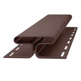 Профиль Н соединительный ТехноНиколь Оптима Каштан 3 м, 10 шт/упак
