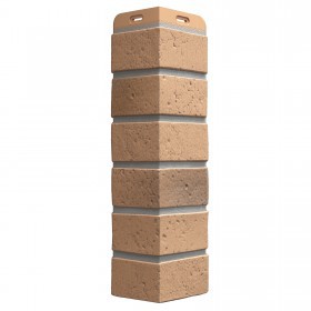 Угол внешний для фасадной панели Docke Berg под кирпич золотой, шт