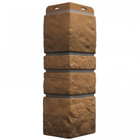 Угол внешний для фасадной панели Docke Burg под камень кукурузный, шт