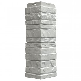 Угол внешний для фасадной панели Docke Stein под камень молочный, шт