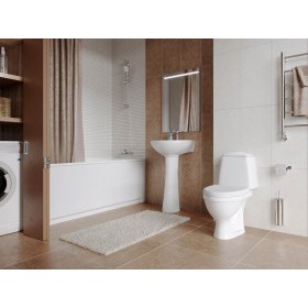 Раковина Santeri Соната с переливом, без пьедестала, шт