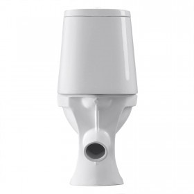 Унитаз-компакт Santeri Прайм белый, с арматурой и сиденьем, косой выпуск, шт