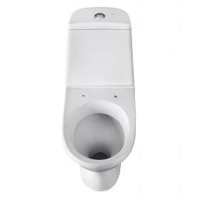 Унитаз-компакт Santeri Прайм белый, с арматурой и сиденьем, косой выпуск, шт