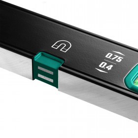 Уровень строительный Kraftool усиленный магнитный 60 см, 3 ампулы, с зеркальным глазком, шт