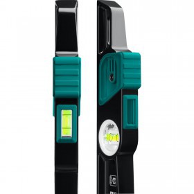 Уровень строительный литой Kraftool A-Rate Control Shark 60 см, с зеркальным глазком, шт