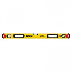 Уровень строительный Stayer Pro Stabil усиленный 80 см, 3 ампулы, с поворотным глазком, шт