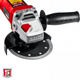 Угловая шлифовальная машина ЗУБР 125 мм, 1200 Вт УШМ-125-1205 Э