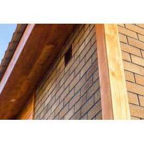 Фасадная плитка ТехноНиколь Hauberk Кирпич Песчаный, 2 м2/упак