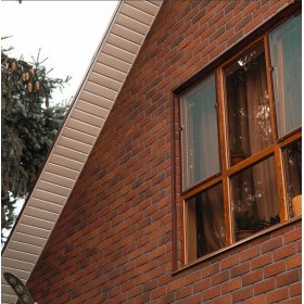 Фасадная плитка ТехноНиколь Hauberk Кирпич Терракотовый, 2 м2/упак