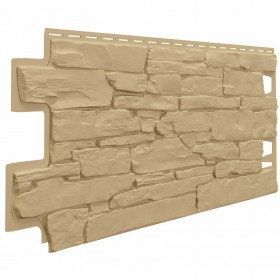 Панель фасадная ТехноНиколь Оптима Камень песочный 1128х441 мм (0,42 м2), 10 шт/упак