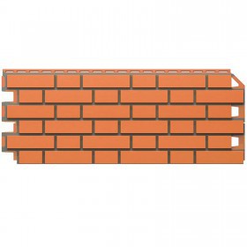 Панель фасадная ТехноНиколь Оптима Клинкер красно-коричневый 1128х441 мм (0,42 м2), 10 шт/упак