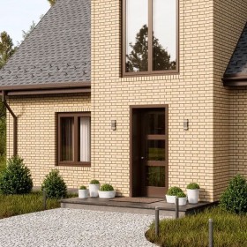 Панель фасадная ТехноНиколь Оптима Клинкер песочный 1128х441 мм (0,42 м2), 10 шт/упак