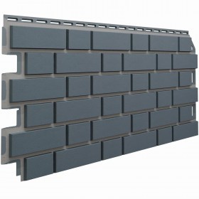 Панель фасадная ТехноНиколь Оптима Клинкер серый 1128х441 мм (0,42 м2), 10 шт/упак