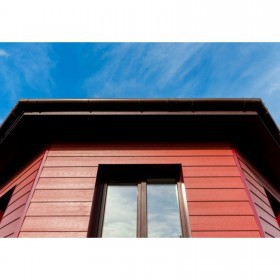 Фибросайдинг Decover Bordo бордовый 3600х190х8 мм (0,684 м2), шт