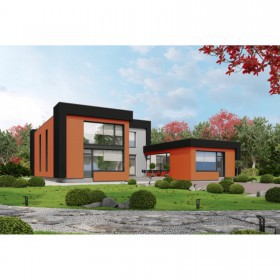 Фибросайдинг Decover Terracotta терракотовый 3600х190х8 мм (0,684 м2), шт