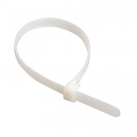 Хомуты нейлоновые РемоКолор белые 300х3,6 мм, 100 шт/упак