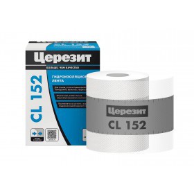 Водонепроницаемая лента для герметизации швов Церезит CL 152 10 м, шт