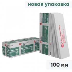 Экструдированный пенополистирол ТехноНиколь XPS CARBON ECO 400 SP 2360х580х100 мм, 4 шт/упак