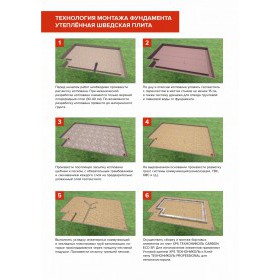 Экструдированный пенополистирол ТехноНиколь XPS CARBON ECO 400 SP 2360х580х100 мм, 4 шт/упак