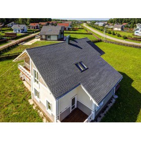 Гибкая черепица ТехноНиколь Shinglas Кантри Серый, 2,6 м2/упак