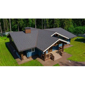 Гибкая черепица ТехноНиколь Shinglas Континент Азия, 1,5 м2/упак