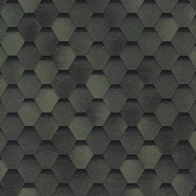 Гибкая черепица ТехноНиколь Shinglas Оптима Зеленый, 3 м2/упак