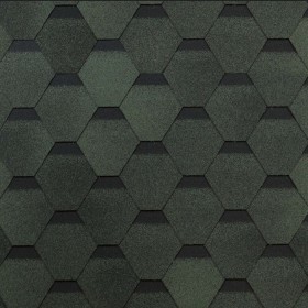 Гибкая черепица ТехноНиколь Shinglas Оптима Зеленый, 3 м2/упак