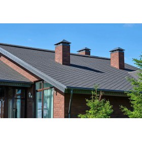 Гибкая черепица ТехноНиколь Shinglas Оптима Серый, 3 м2/упак