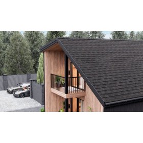 Гибкая черепица ТехноНиколь Shinglas Ранчо Умбра, 2 м2/упак