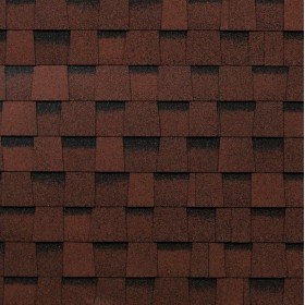 Гибкая черепица ТехноНиколь Shinglas Фазенда Красный, 2,6 м2/упак
