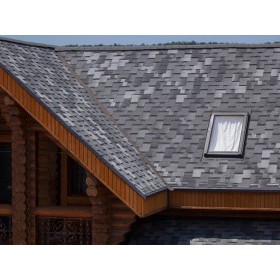 Гибкая черепица ТехноНиколь Shinglas Финская черепица Аккорд Серый, 3 м2/упак
