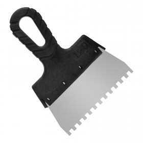 Шпатель фасадный, зубчатый 6х6мм, 150 мм, РемоКолор, шт