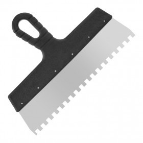 Шпатель фасадный Мастер зубчатый 300 мм, зуб 8х8 мм, шт