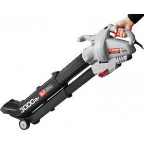 Пылесос-воздуходувка садовый электрический Зубр 3000 Вт ЗПСЭ-3000