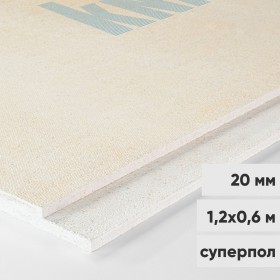 Элемент пола Кнауф СуперПол 1200х600х20 мм, шт