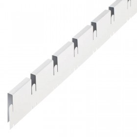 Элемент для потолка Грильято 50х50х40х10 мм "мама" белый, шт