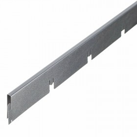 Элемент для потолка Грильято 100х100х40х10 мм "папа" металлик серебро, шт